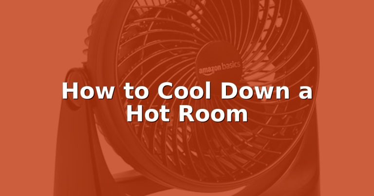 How to Cool Down a Hot Room